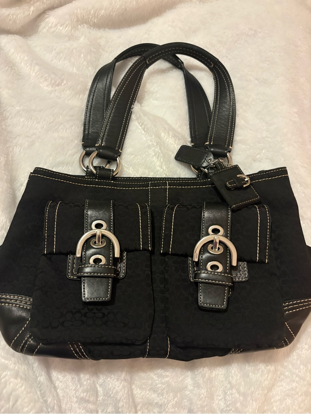 Coach Vintage Y2K Buckle Bag With Photo Book
